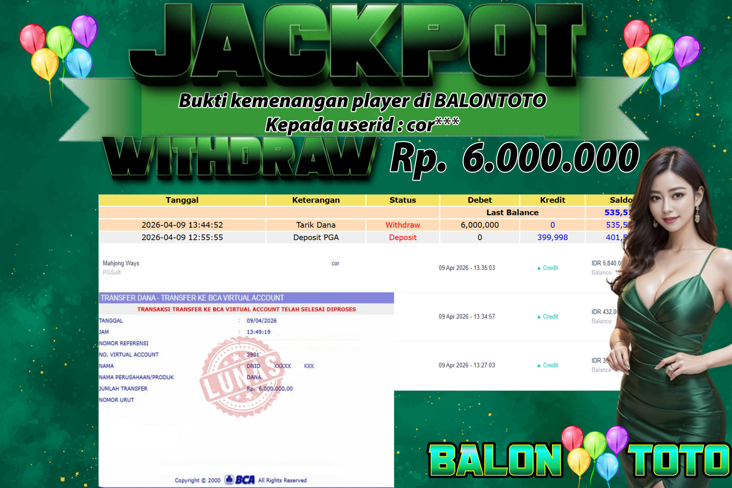 Prediksi BALONTOTO